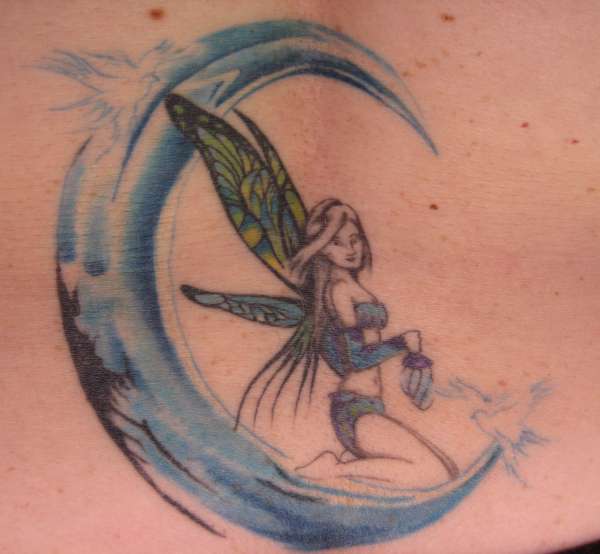 Moon Fareie tattoo