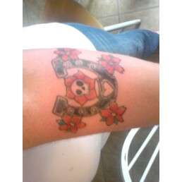 My horseshoe tattoo