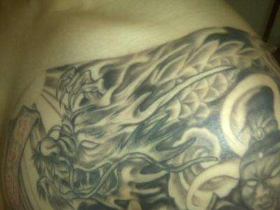 Shoulder tattoo