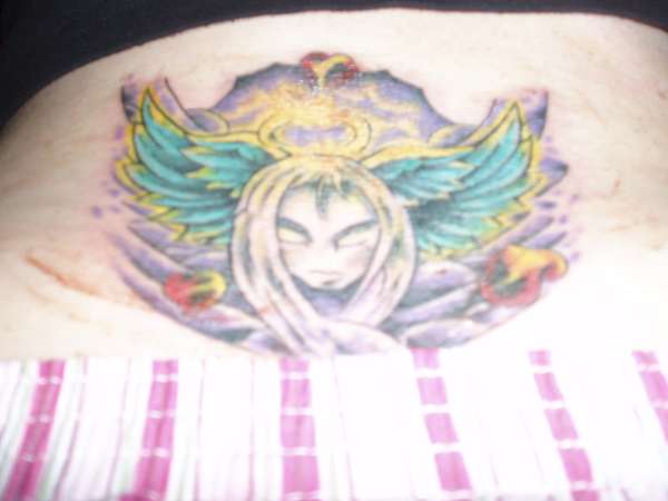 Angel tattoo
