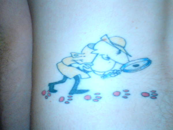 Inspector Clouseau tattoo