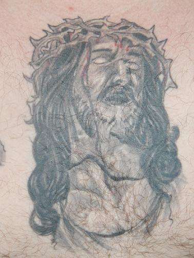 JESUS LOVE U tattoo