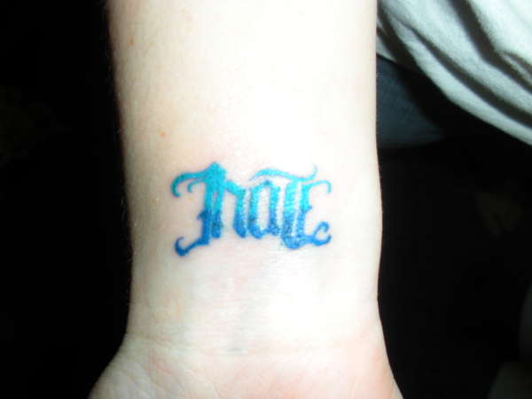 love hate tattoo