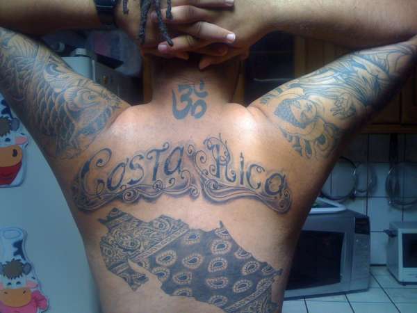 Costa Rica re-done!! tattoo