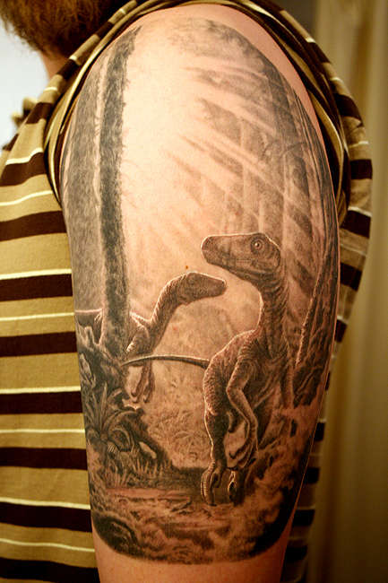Dinosaur tattoo tattoo