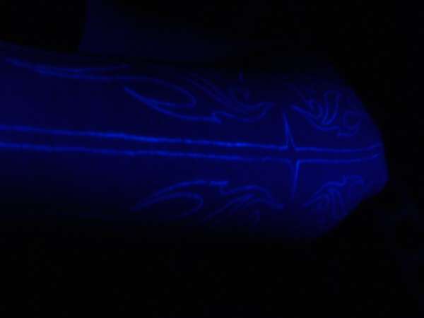 UV Tribal tattoo