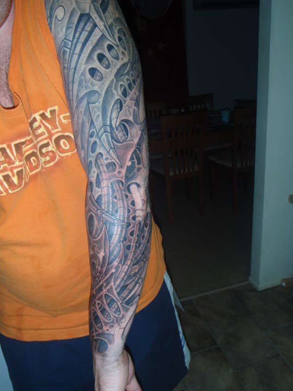 bio tribal tattoo
