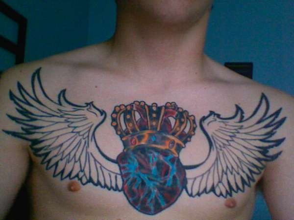 Flying Heart tattoo