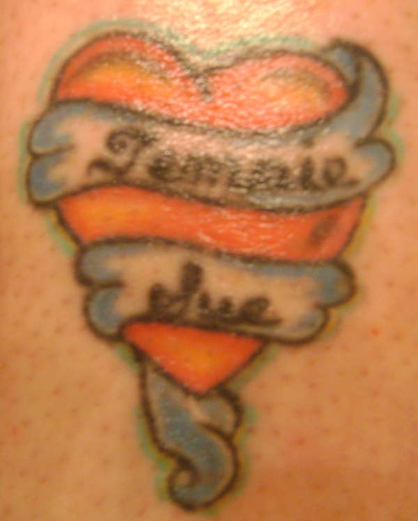 My Grandmother's Heart tattoo