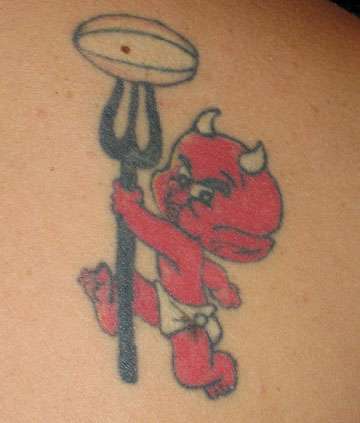 Baby Devil tattoo