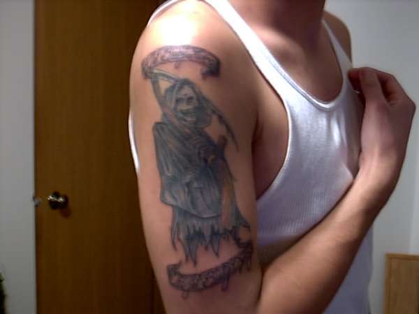 Grim Reaper tattoo