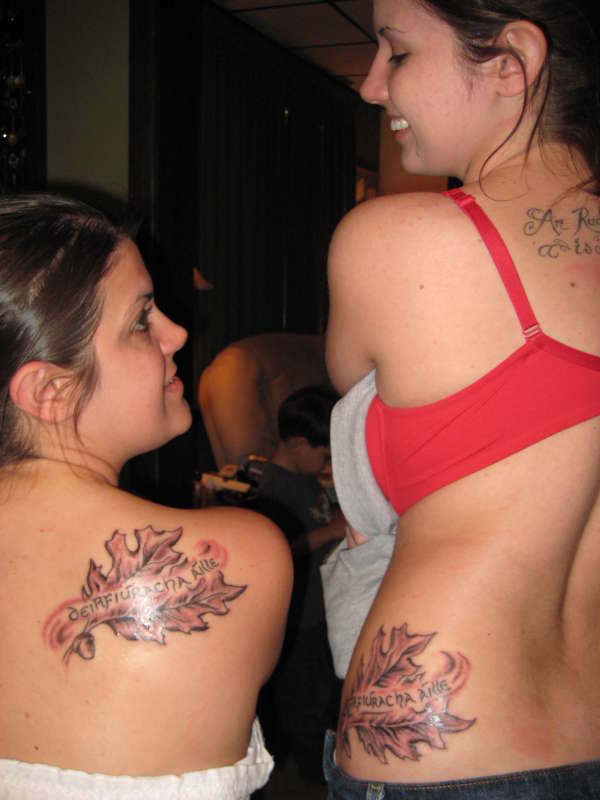 matching sister tattoos tattoo