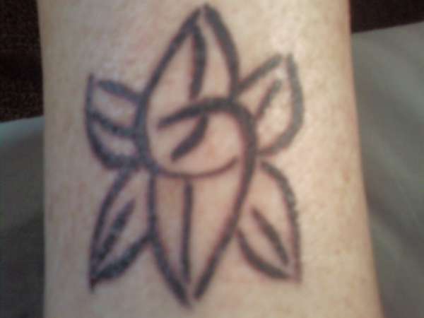Japanese flower tattoo