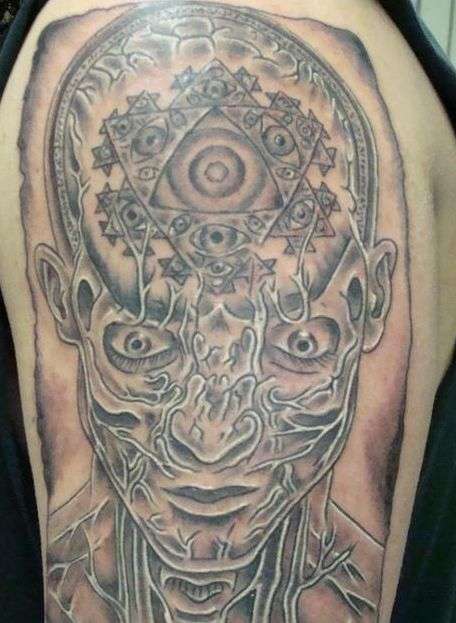 The Seer by Alex Gray done by Bub @ TnT Tattoo tattoo