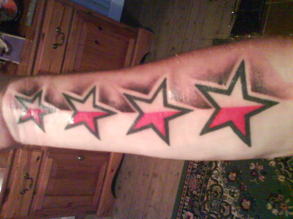 stars tattoo