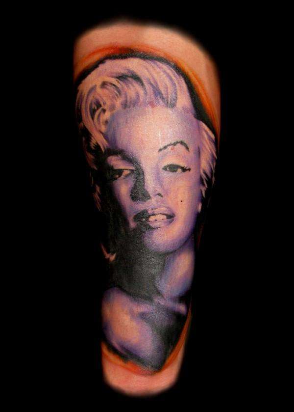 Marylin Monroe tattoo