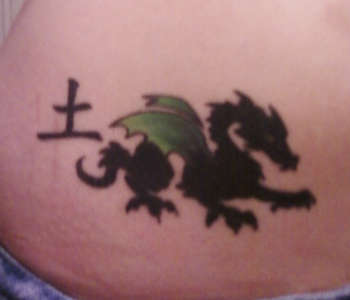 dragon tattoo