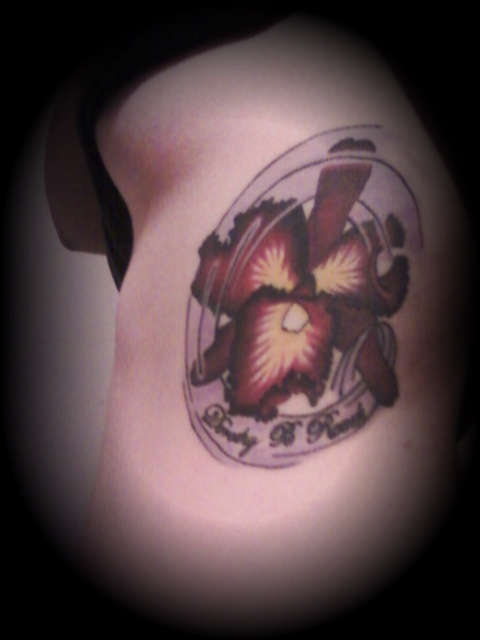 orchid tattoo