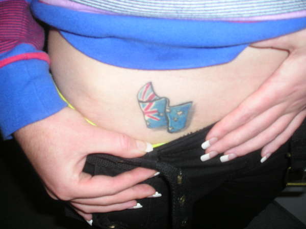 Aussie Flag tattoo
