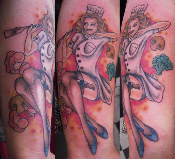 Hibachi gal tattoo