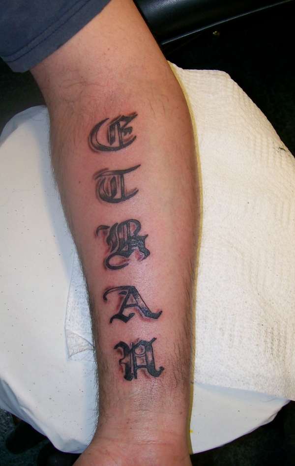 Name tattoo