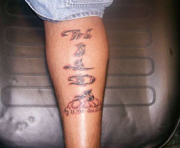 Name tattoo