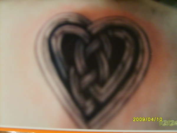 celtic heart tattoo