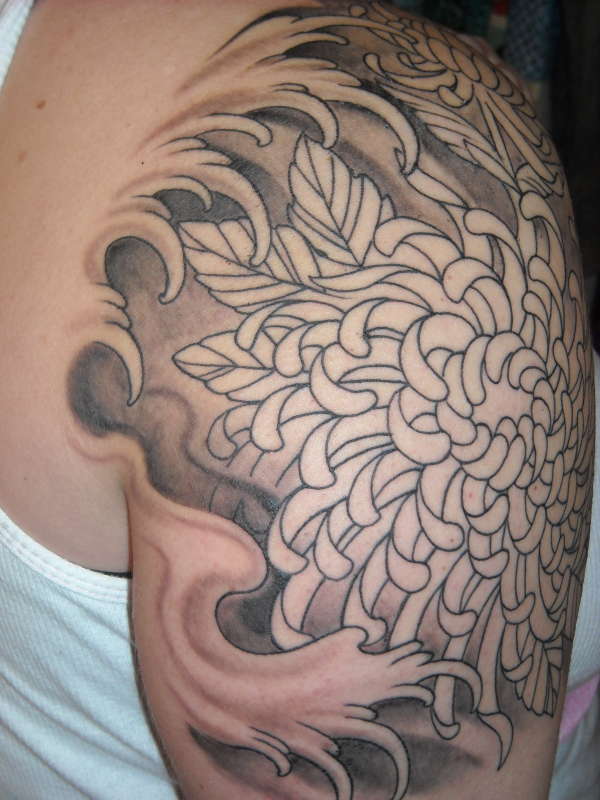Japanese Mum tattoo