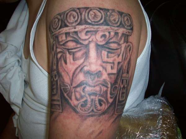 Mask tattoo