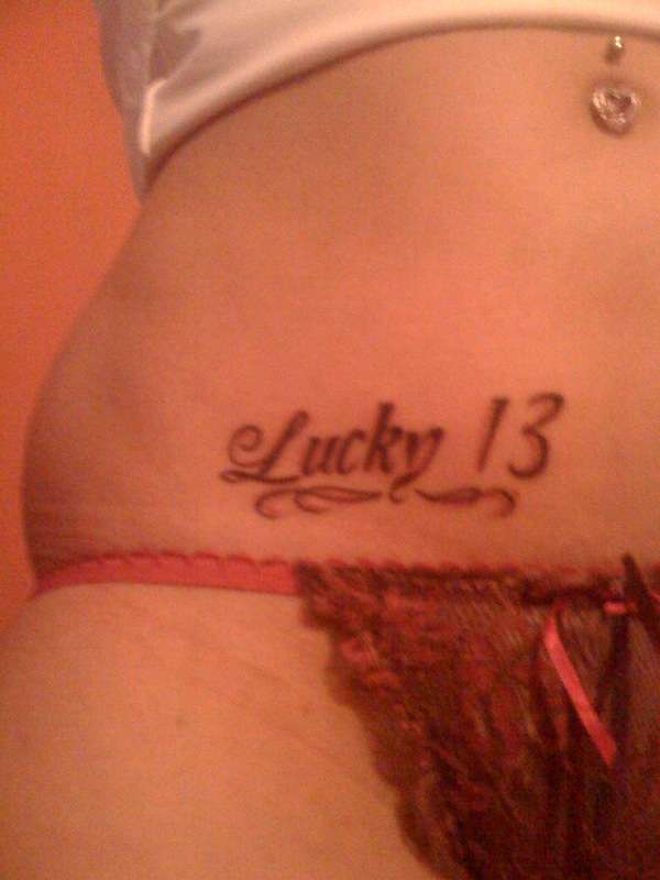 Lucky 13! tattoo