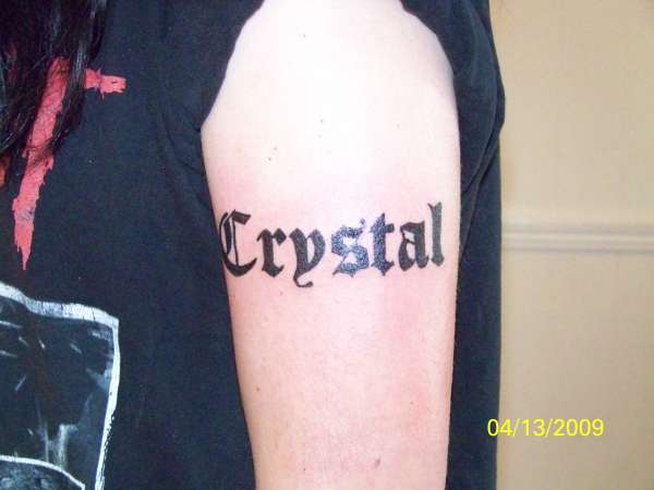 crystal tattoo