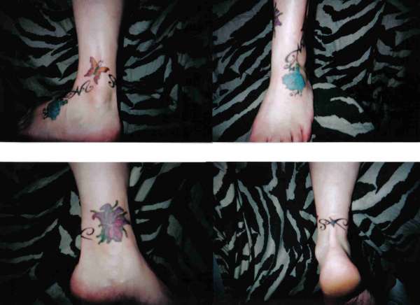 my wifes foot tattoo