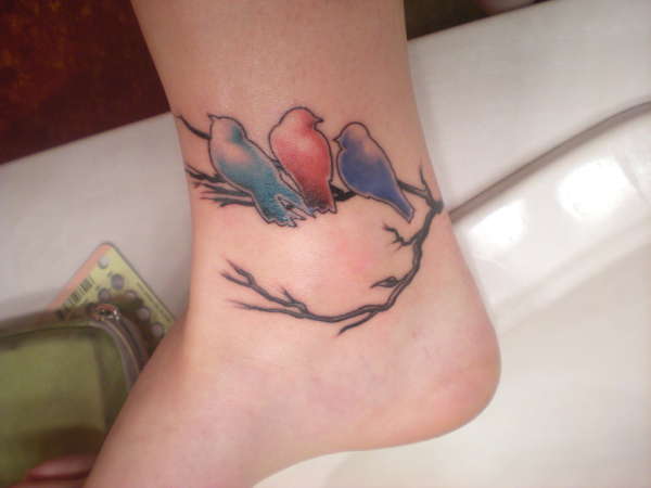 Three Little Birds tattoo