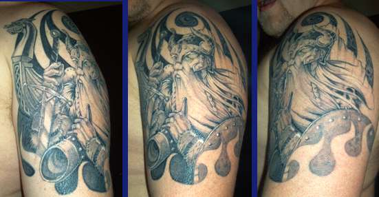 Viking Chieftain tattoo