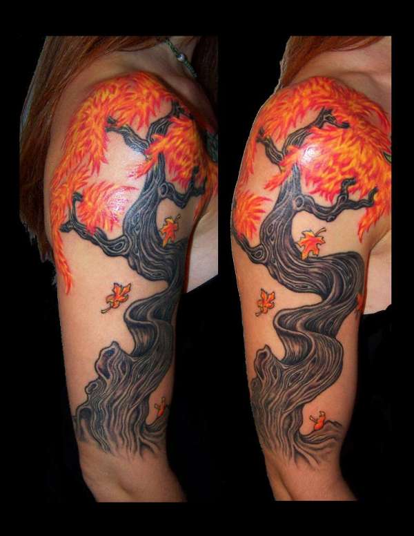 Tree by Chris 51 tattoo