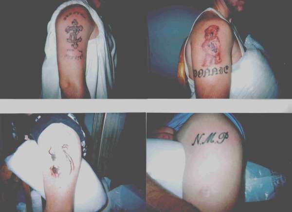 free hand work tattoo