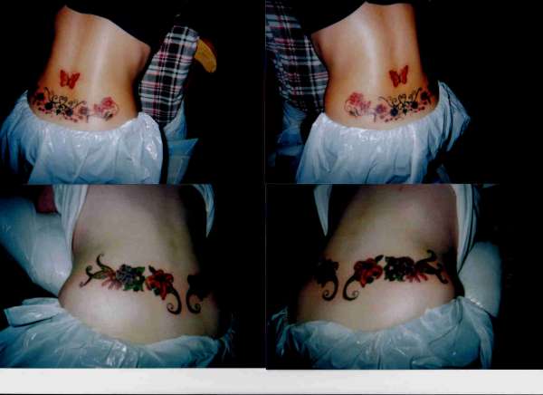free hand work tattoo