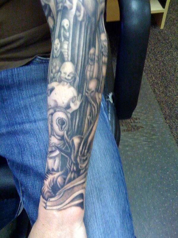 A. Crowley tattoo