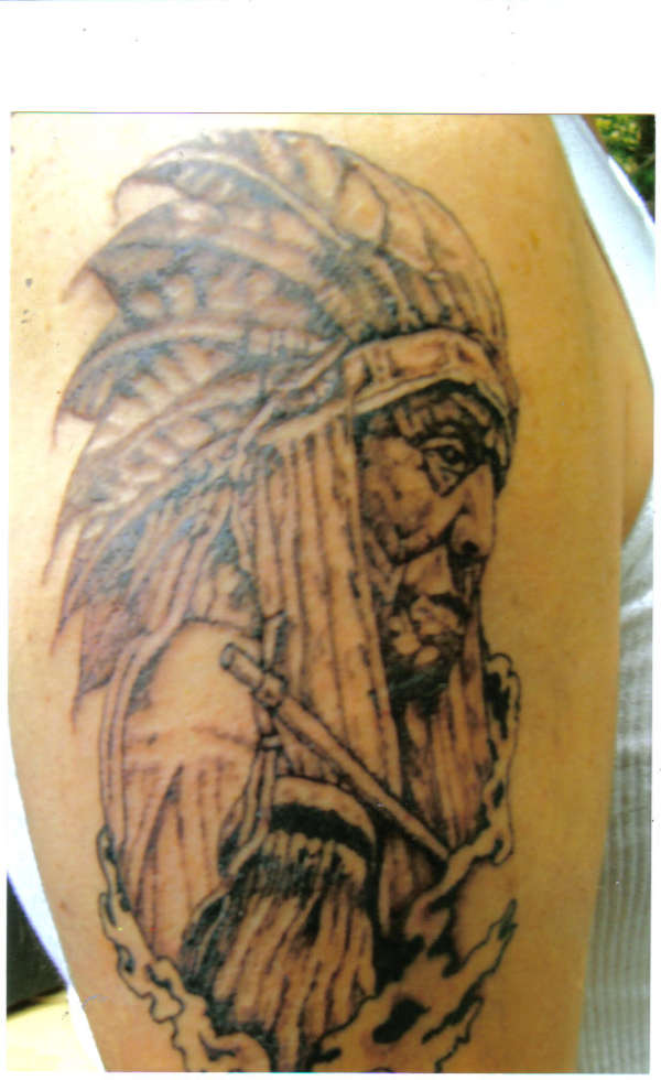 American Indian tattoo