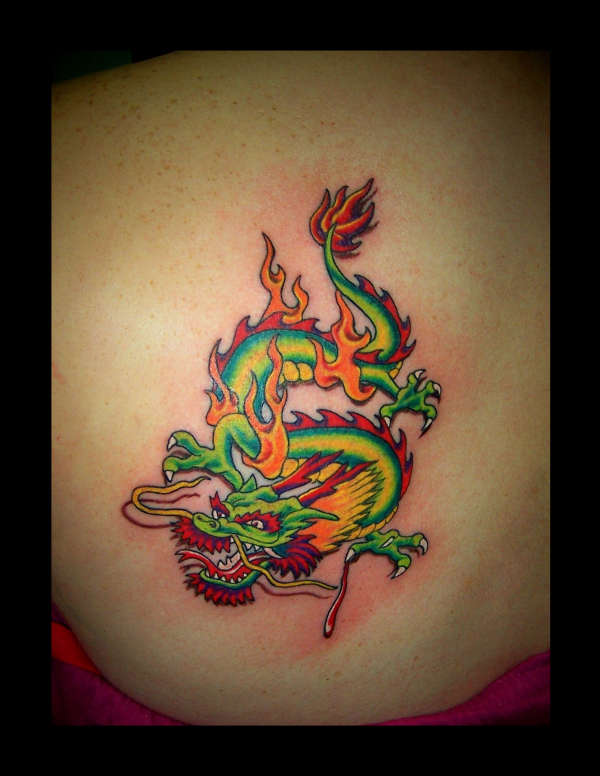 Dragon by Chris 51 tattoo