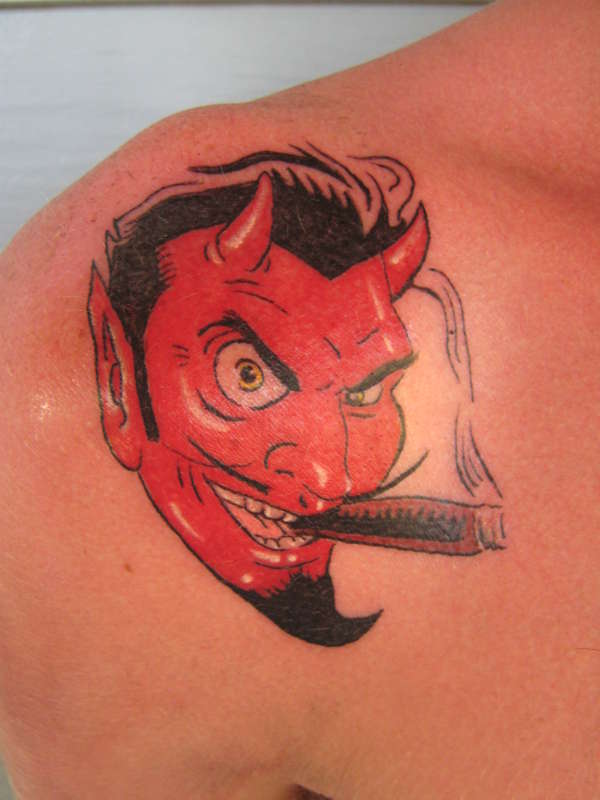 devil tattoo