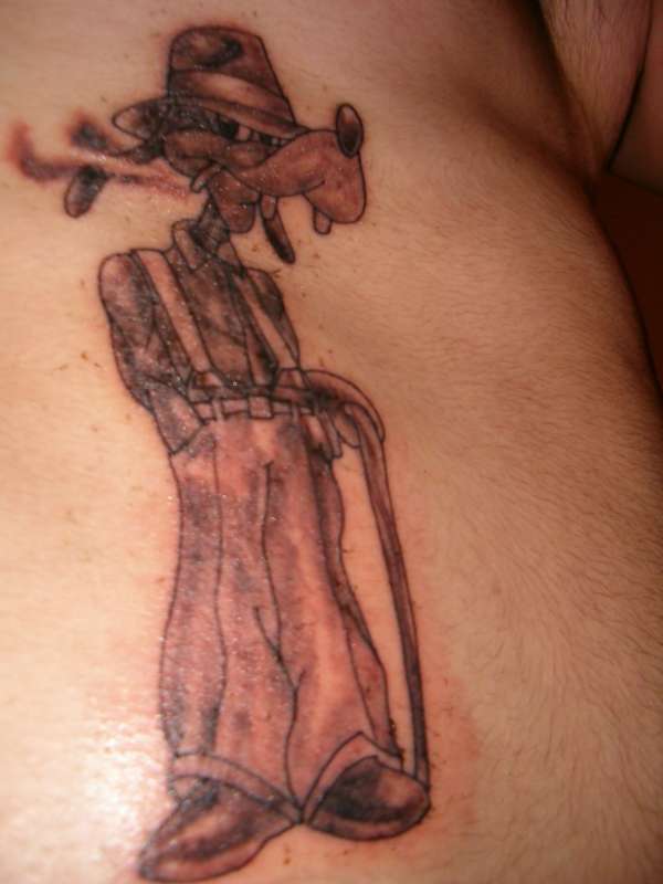 Goofy tattoo