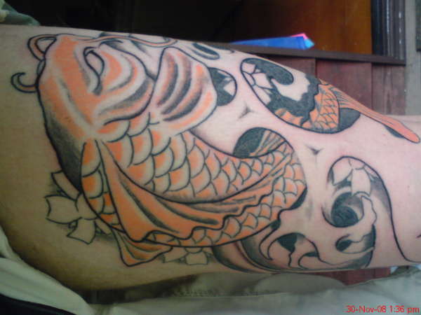 koi fish tattoo