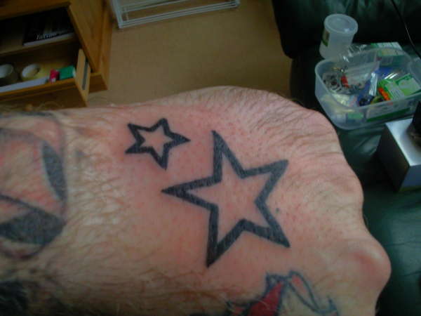 stars tattoo