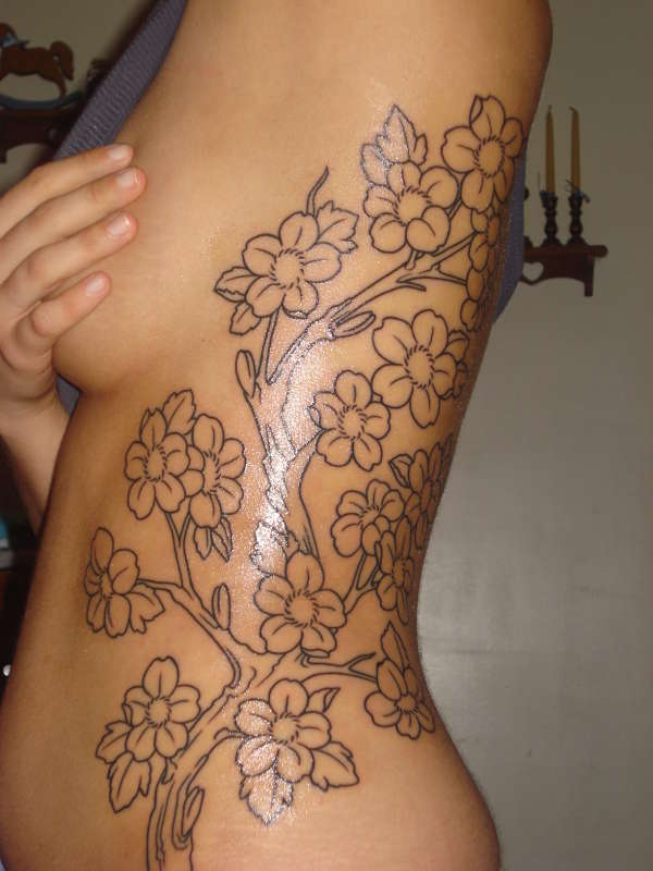 cherry blossom tattoo