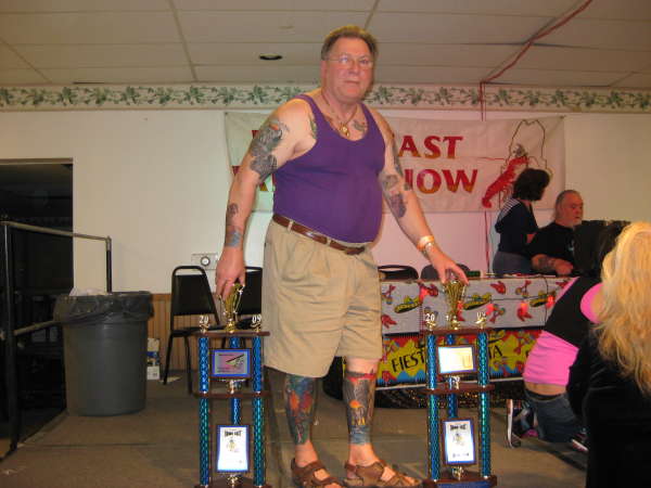 BEST OF SHOW --BANGOR MAINE ABBY PERRY ! tattoo