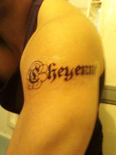 Cheyenne tattoo