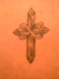 Cross tattoo