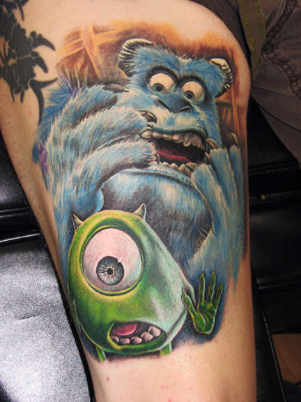Monsters Inc. tattoo