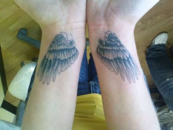 angel wings! tattoo